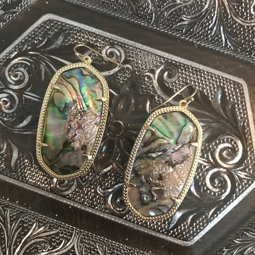 Kendra Scott Danielle Gold Statement Earrings